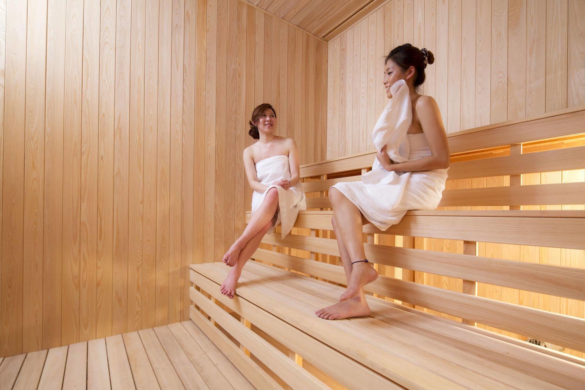 โรงแรมเดอะ หลิน ไถจง ภายนอก รูปภาพ Sauna